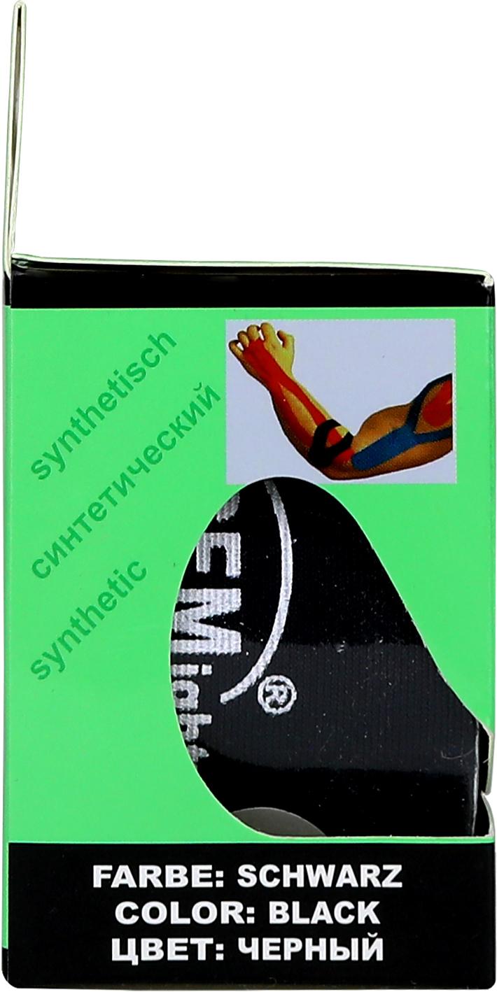 Лента кинезиологическая SFM-Plaster, на полимерной основе (нейлон), 5см Х 500см,   черного цвета, в диспенсере, с логотипом