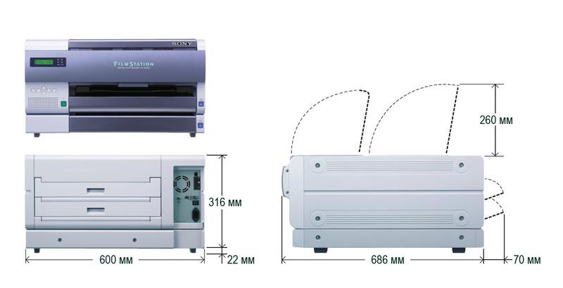 Устройство для печати медицинских изображений модель UP-DF550